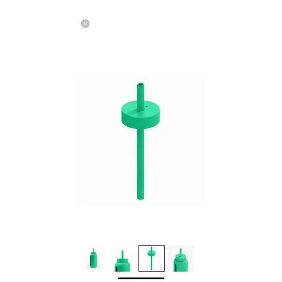 Bink 27 Oz Day Water Bottle With A Straw And Cap Emerald - Picture 4 of 5